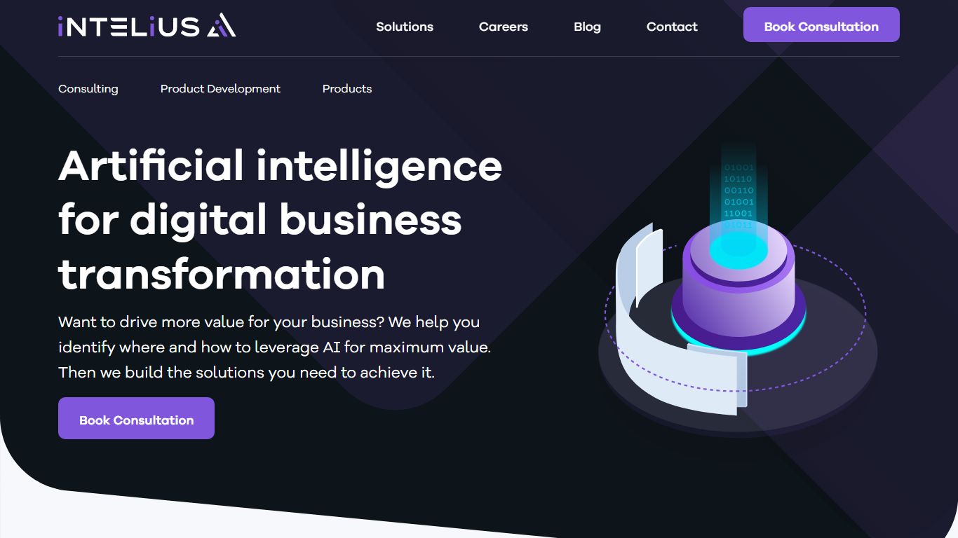 Artificial Intelligence | AI Business Solutions | Intelius AI